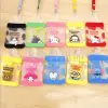 Super cute cartoon bus card case, silicone work access control card case, baby bottle-shaped neck rope, hanging rope details Picture
